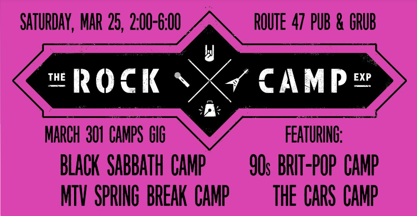 Rock Camp at Route 47 Pub & Grub