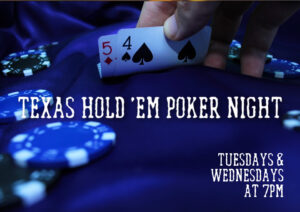 Texas Hold 'Em Poker at Route 47 Pub & Grub