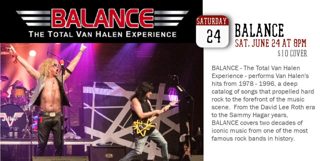Balance - The Van Halen Tribute at Route 47 Pub n Grub
