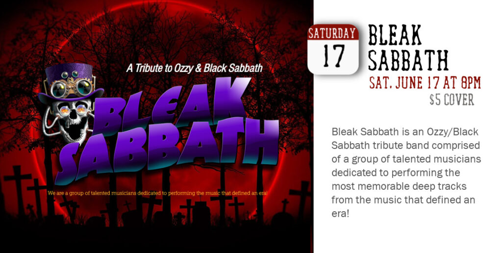 Bleak Sabbath at Route 47 Pub n Grub in Fridley MN