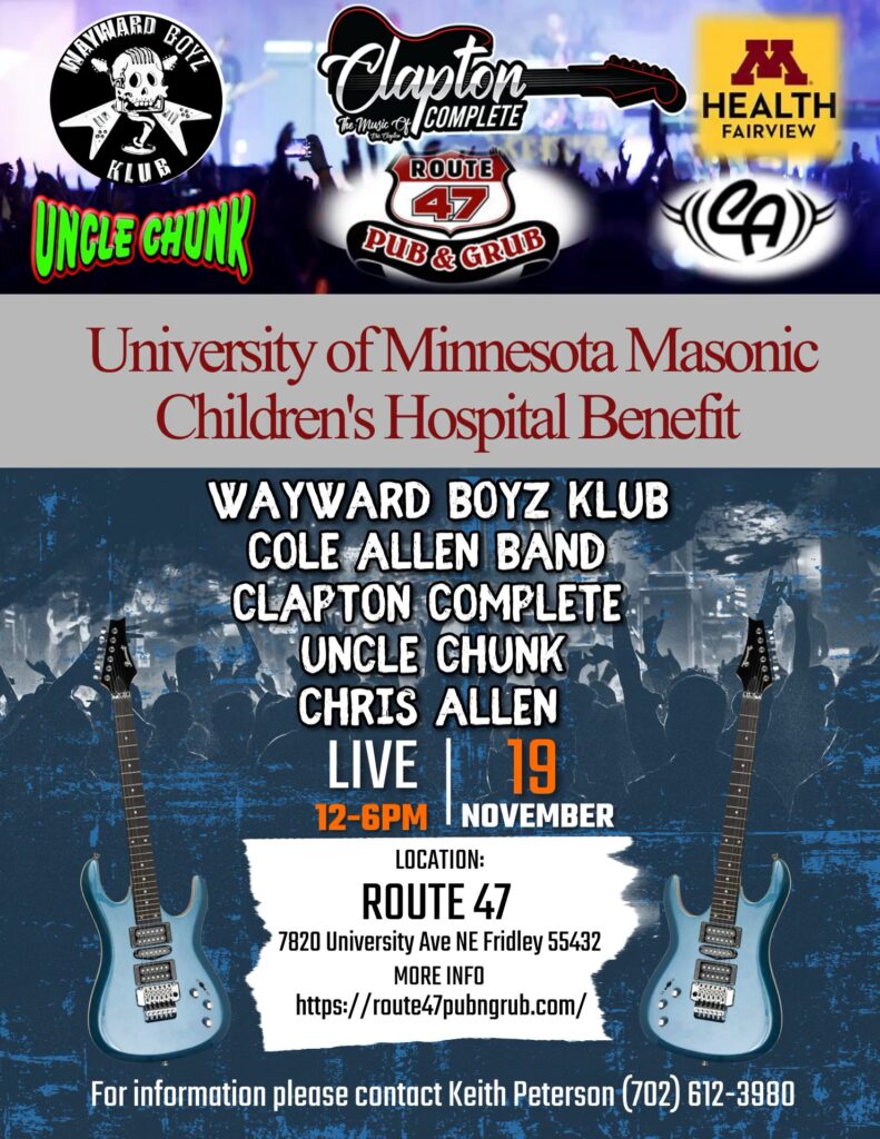 Rock Night Benefit Route 47 Pub Fridley 