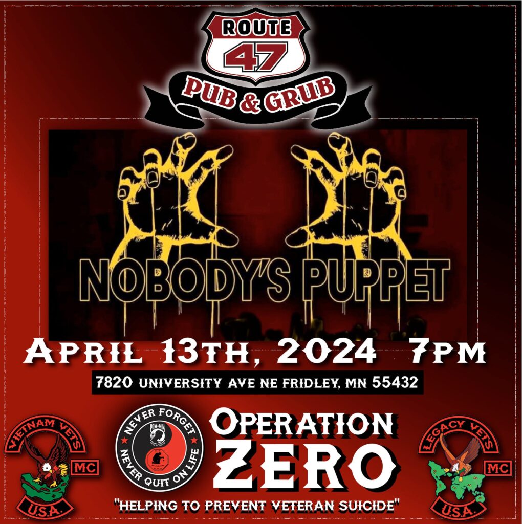Nobody's Puppet at Route 47 Pub Fridley