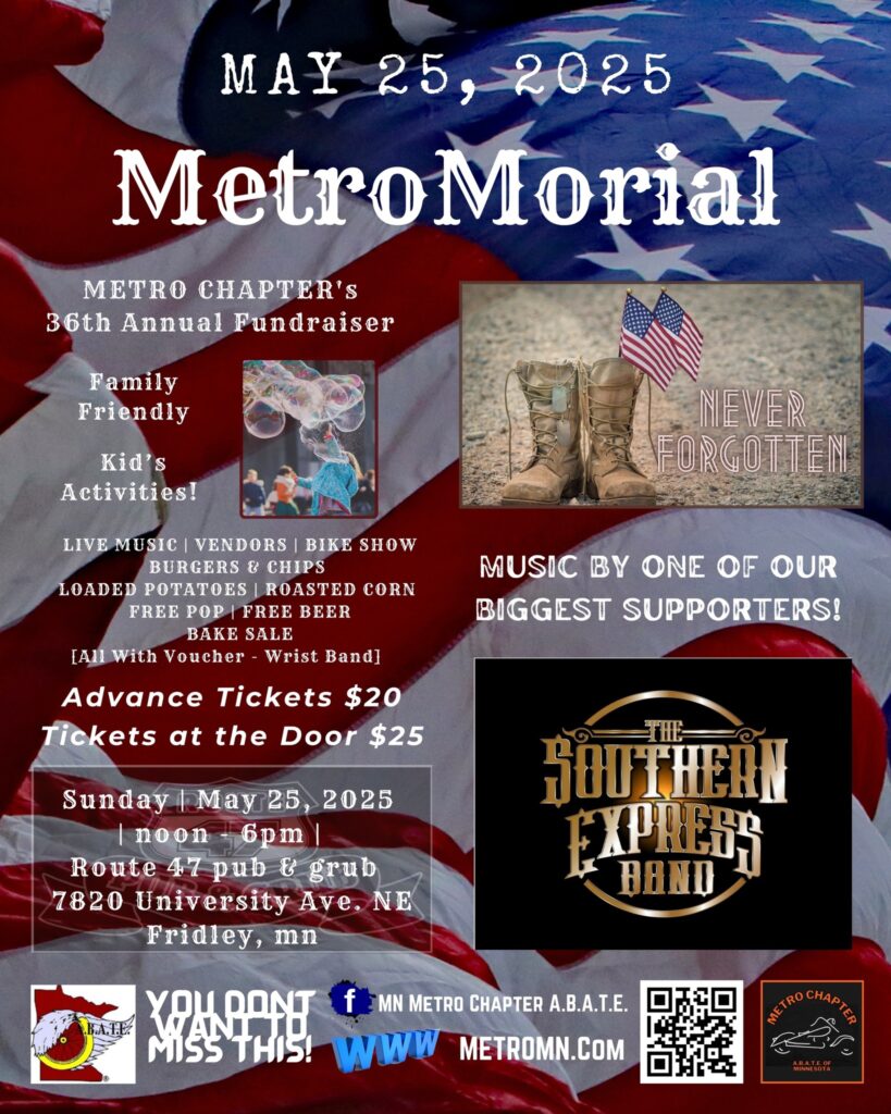 2025 ABATE Metromorial fundraiser at route 47