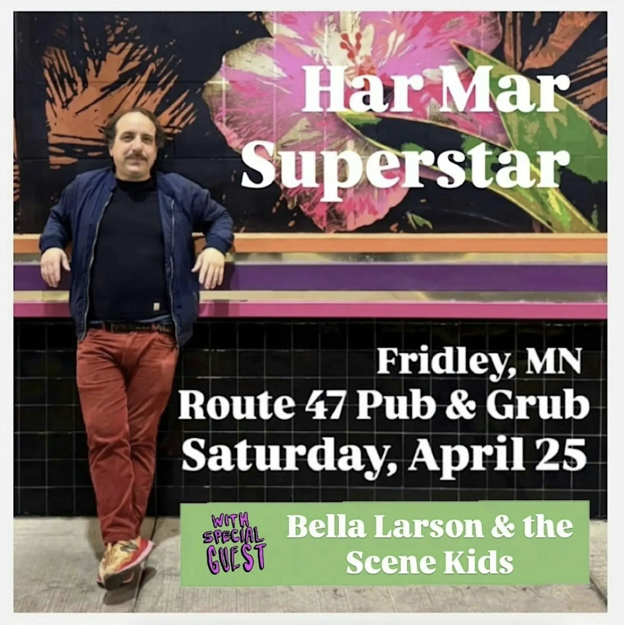 Har Mar Superstar at Route 47 Pub Fridley April 25