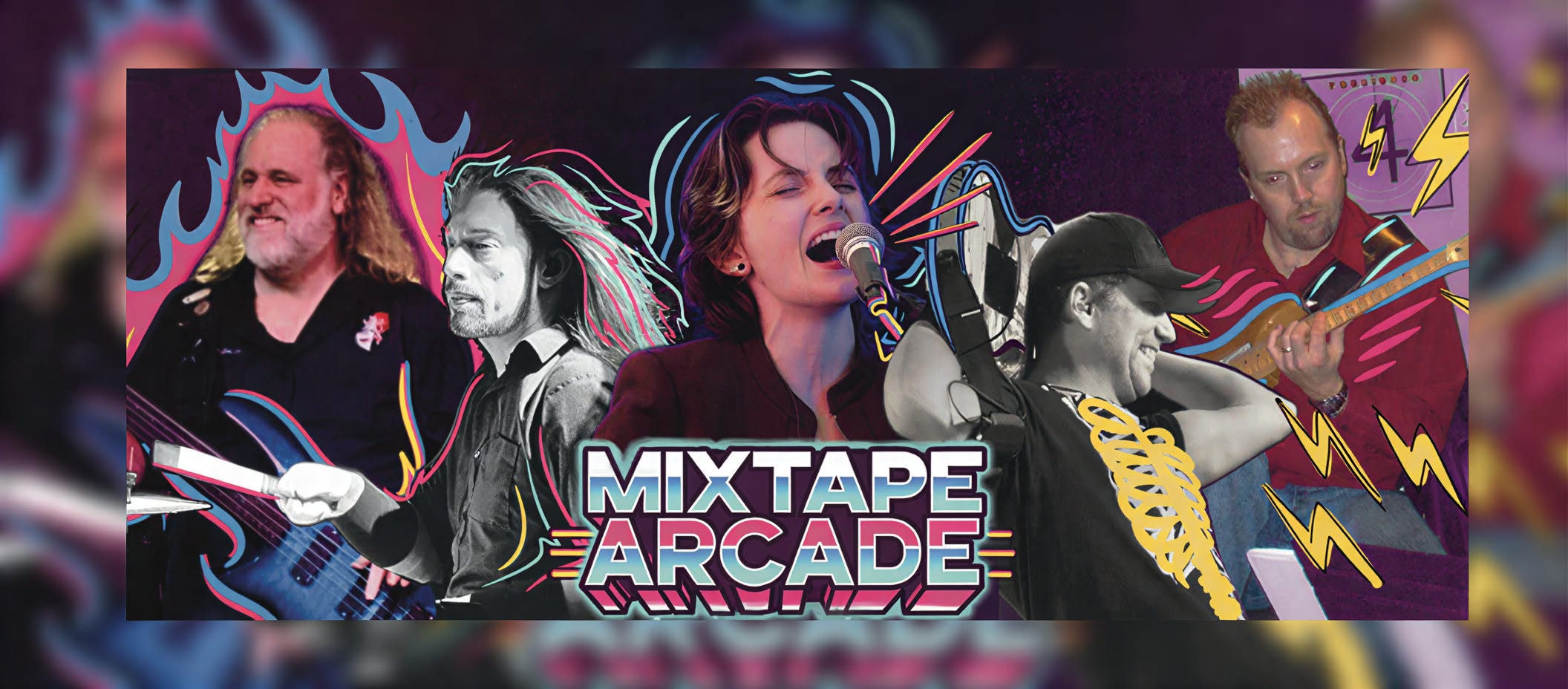 Mixtape Arcade at Route 47 Pub in Fridley August 21